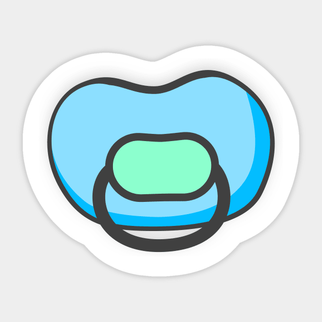 Baby pacifier Sticker by jurgen